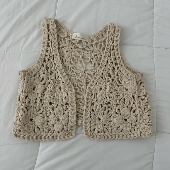 Anthropology crochet vest - Picture 1 of 2